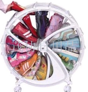 Small rotating shoe rack Ferris wheel shoe rack new shoe rack