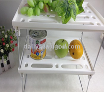 Stainless steel kitchen shelf Seasoning layer shelf Multifunctional bathroom organizer shelf
