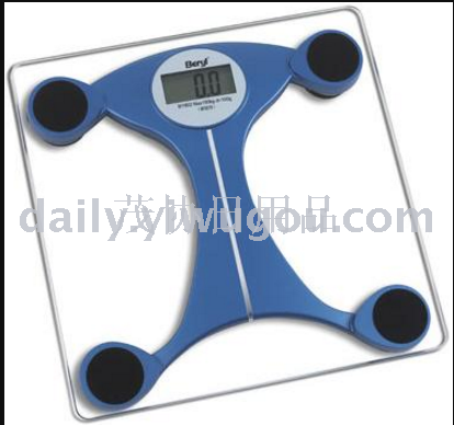 Glass human scale, electronic human scale