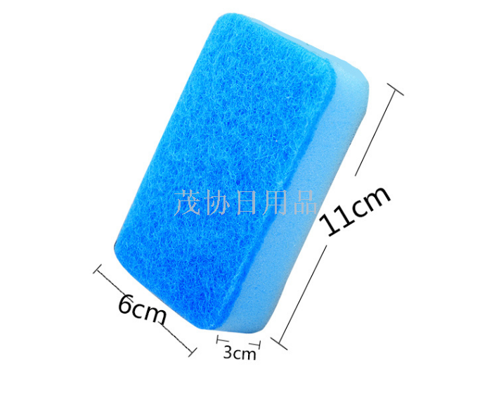 Candy-colored cleaning sponge, durable and stain-removing cleaning sponge block, 3 pieces cleaning brush Application Scenario