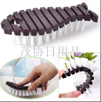 Curved cleaning brush creative household articles for daily use practical household groceries small novelty special products