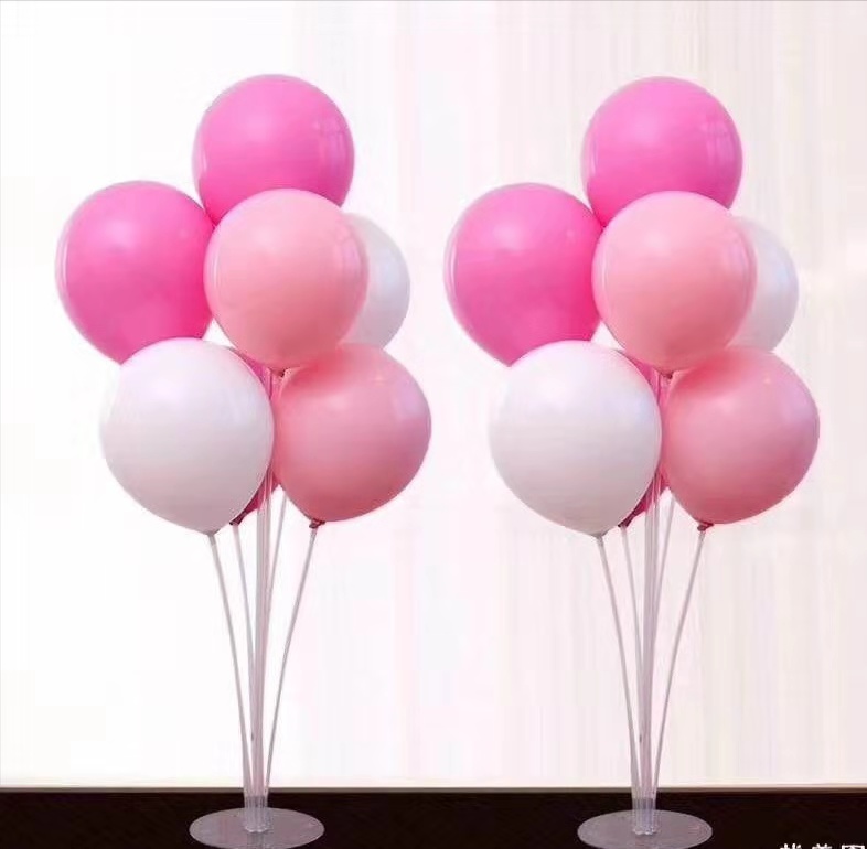 Balloon table floating party stand desktop tree-shaped pole support pole path guide wedding decoration balloon tree 7 float on the ground