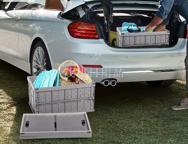 折叠收纳框 多功能车载折叠水果篮 TV电视购物 新奇特产品产品图