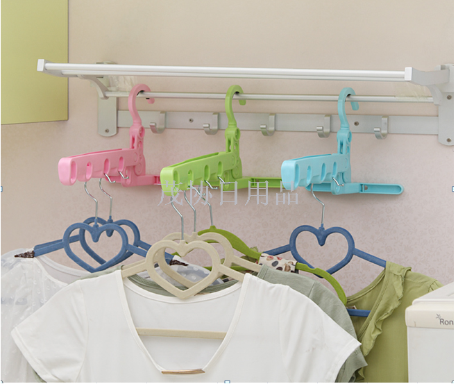 Multifunctional clothes rack storage clothes for TV shopping