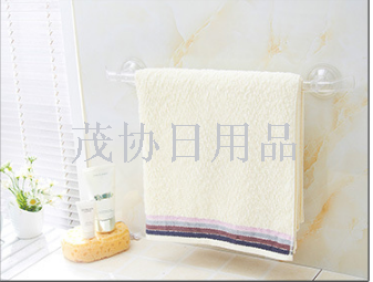 Bathroom transparent PC material towel rack, wall-mounted storage rack, suction cup bath towel rack, TV TV shopping, only for foreign trade sales Application Scenario