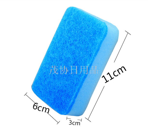 Candy-colored cleaning sponges, durable and stain-removing cleaning sponge blocks, 3PCS cleaning brushes are selling well in foreign trade details Picture