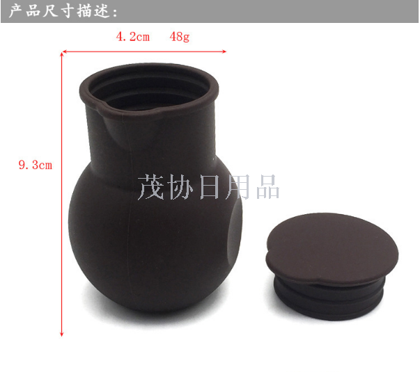 Silicone chocolate dispensing pot DIY baking tool heat resistant chocolate melting pot