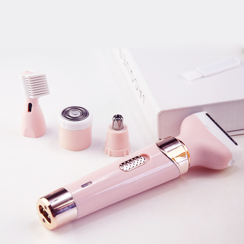COMCN Cree's new electric multi-functional women's shaver set, a four-in-one eyebrow trimmer and hair remover details Picture