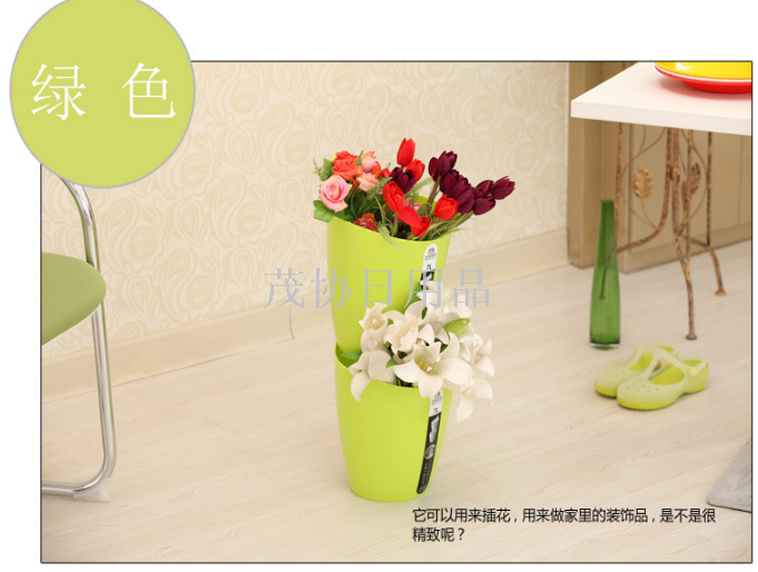 Creative home can be stacked with storage bins Plastic garbage bins