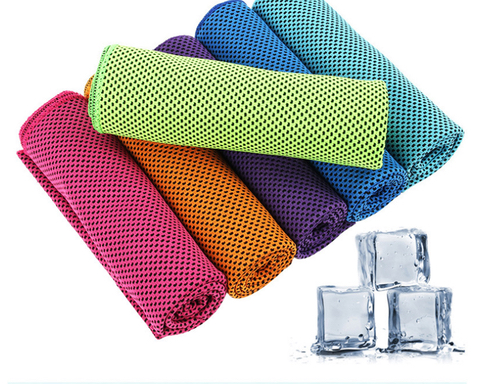 冰凉巾冷感运动毛巾 冰凉毛巾户外防暑冰巾 防暑降温 吸汗快细节图