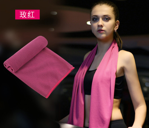 冰凉巾冷感运动毛巾 冰凉毛巾户外防暑冰巾 防暑降温 吸汗快产品图