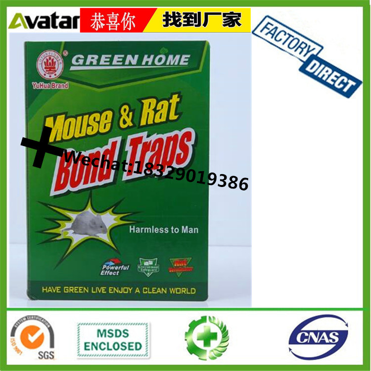 源头厂家直销GREEN HOME MOUSE &RAT BOND TRAPS绿板老鼠板 绿板粘鼠板 捕鼠板