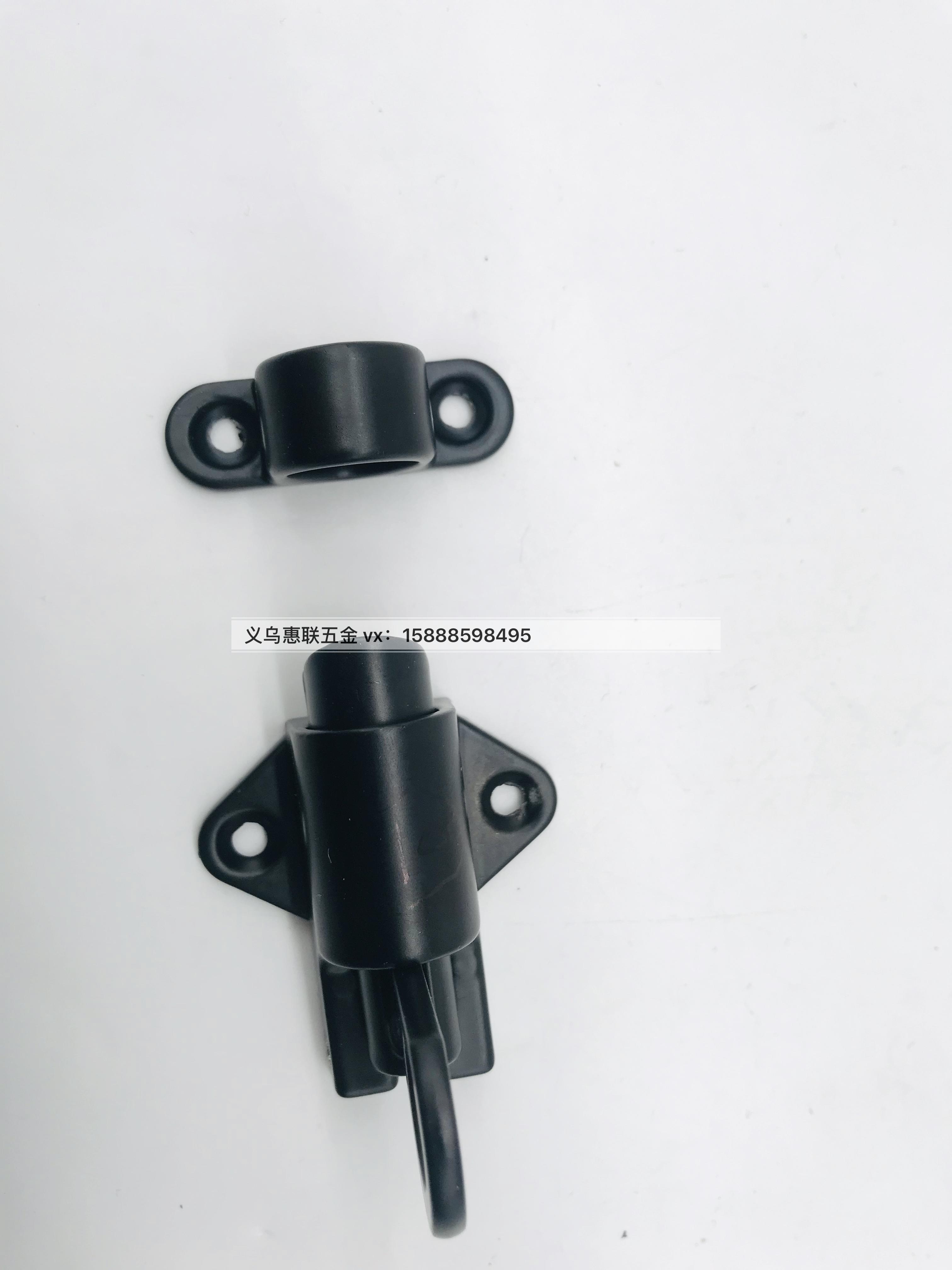 Shuzan black zinc alloy latch home custom window screen accessories Durable tree root mesh glass film compatible version Application Scenario