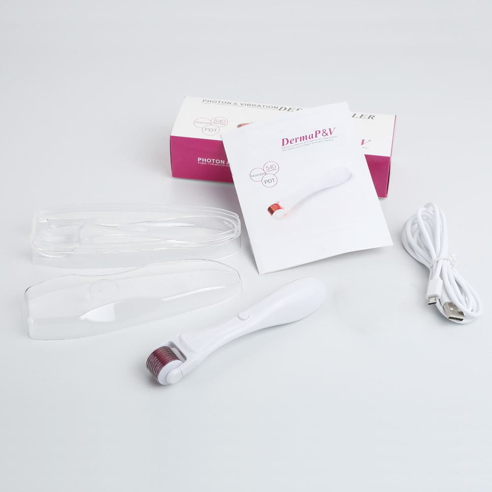 New LED vibrating microneedle, vibrating microneedle 540, microneedle roller, photon microneedle, electric microneedle Specification image