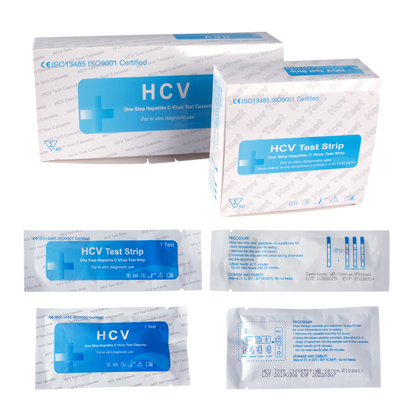 HCV试纸卡 HCV Rapid test kit图