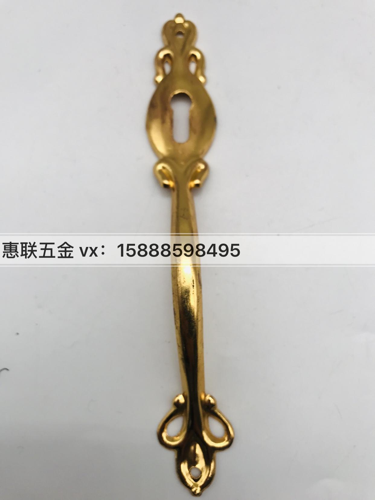 Shuzan imitation gold perforated handle custom window screen special decorative accessory, tree root mesh style glass film compatible Application Scenario