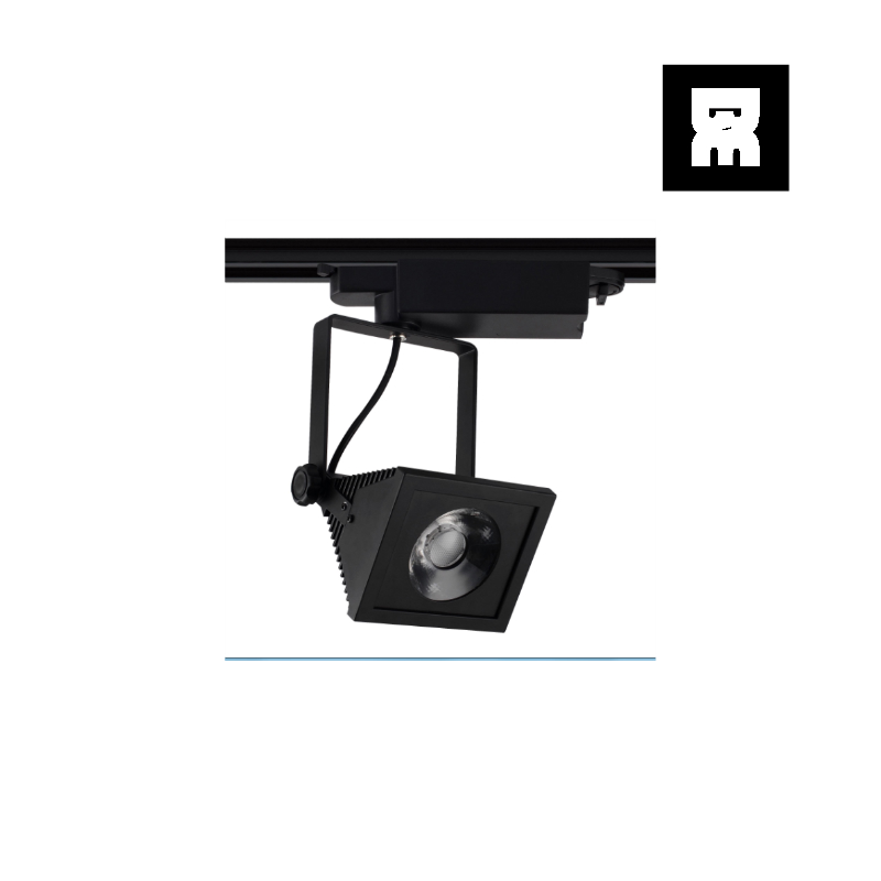Three explosive led spotlights track light thumbnail