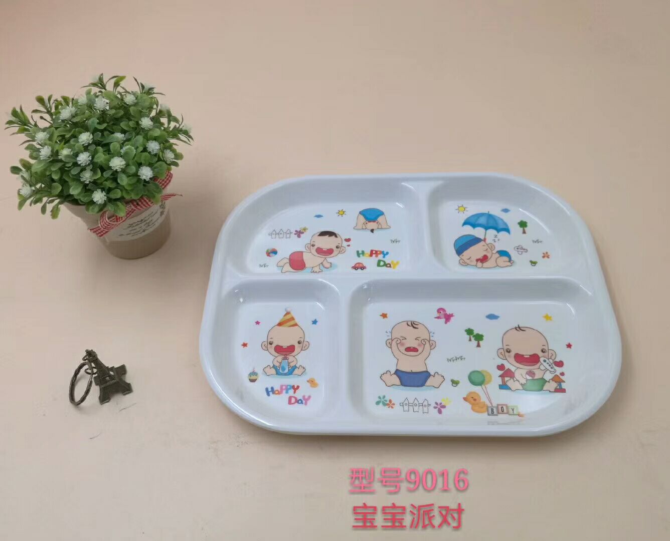 Melamine Children's plate 100% Melamine Children's plate 9016