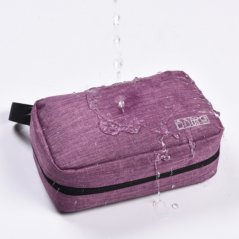 Cationic portable handbag, multi-layered toiletry bag, hanging waterproof storage bag, travel customized LOGO details Picture