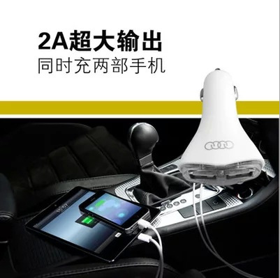 Intelligent dual USB car charger, 1A2A high-current car charger, cigarette lighter charger, multi-functional mobile phone car charger Application Scenario