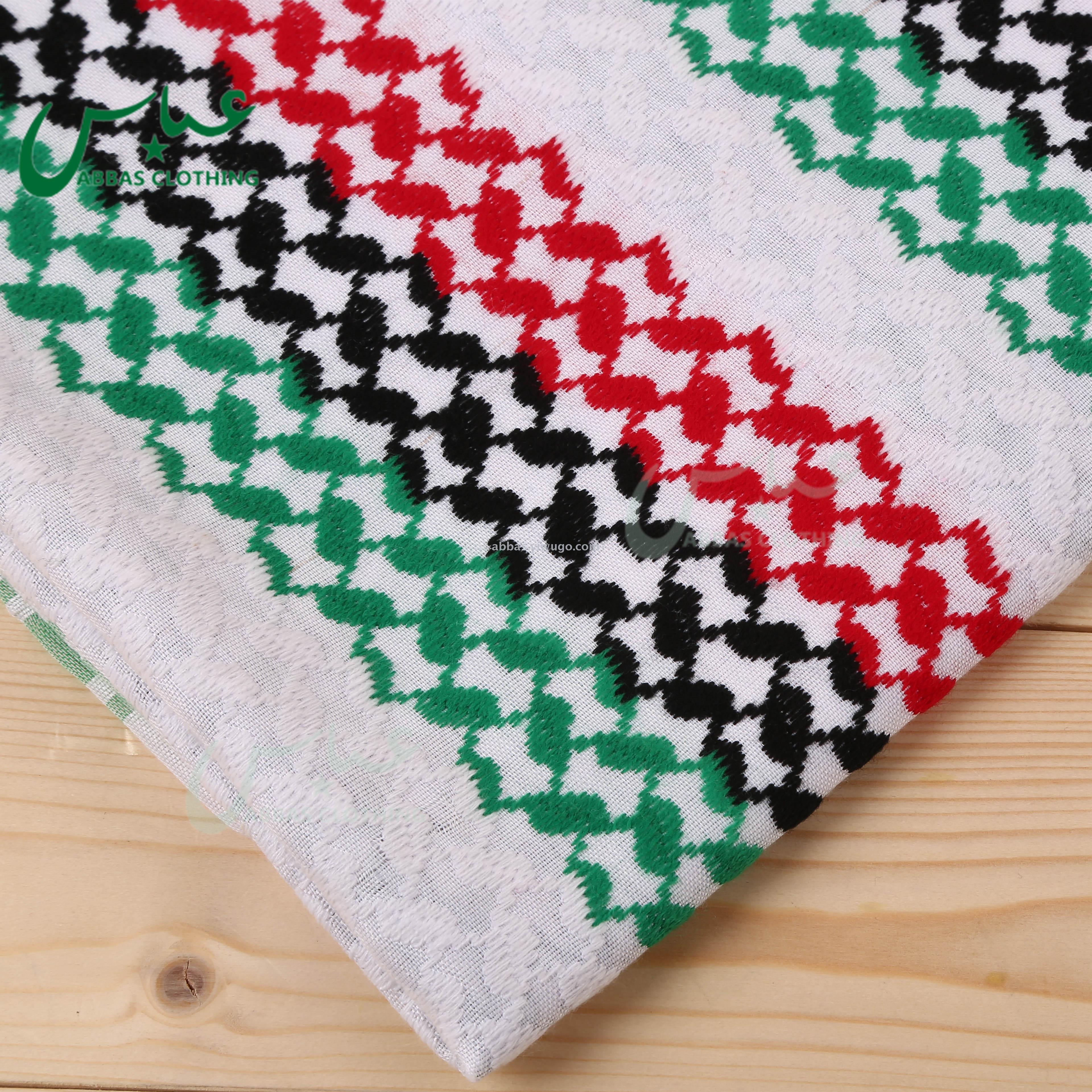 Factory direct sales of Muslim headscarves, custom-made 2019 new national flag color four-color scarves Application Scenario