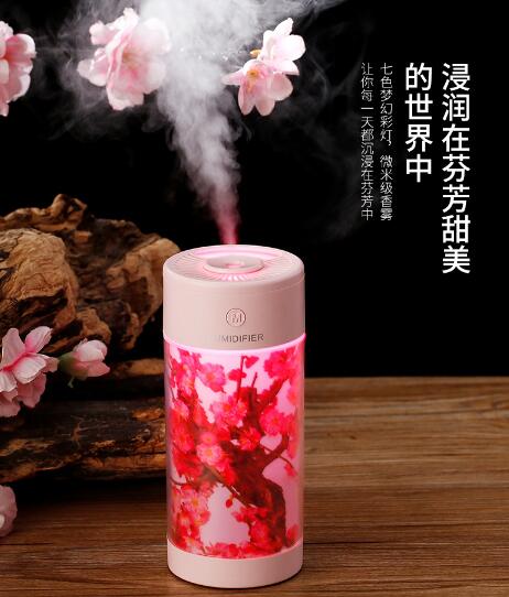 Phantom Color Humidifier USB Mini Home Office Desktop Hydrating Humidifier Aromatherapy Humidifier details Picture