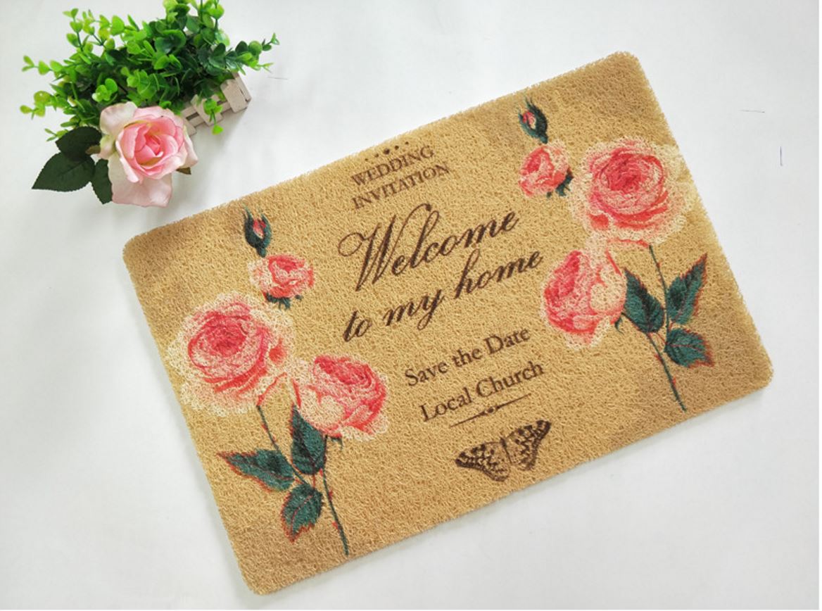 Custom-made PVC carpets, anti-slip MATS for bathrooms, kitchens and toilets, water-absorbing floor MATS, door MATS and floor MATS Specification image