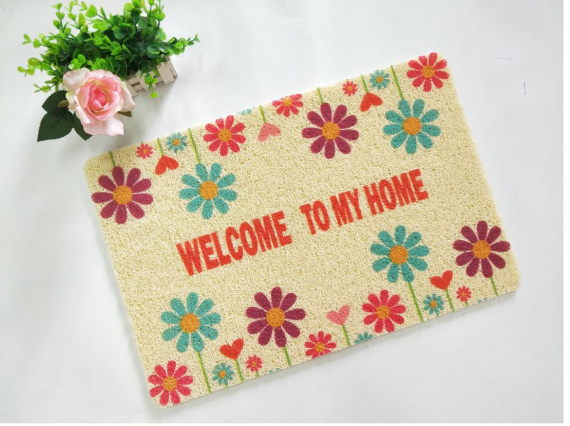 Custom-made PVC carpets, anti-slip MATS for bathrooms, kitchens and toilets, water-absorbing floor MATS, door MATS and floor MATS Application Scenario