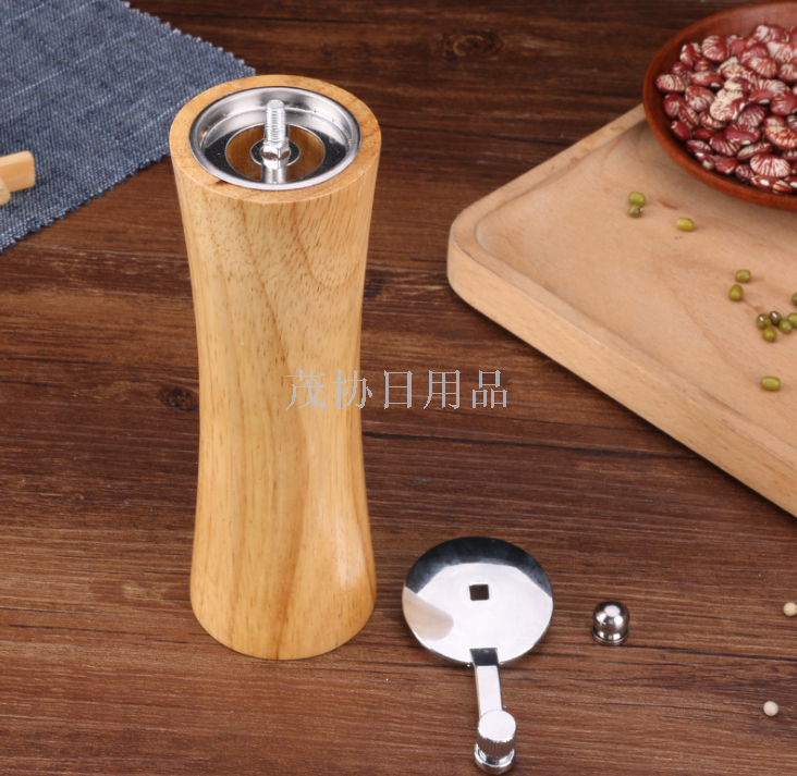 Bamboo pepper mill manual pepper grinder Pepper grinder black pepper grinder
