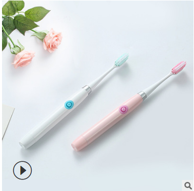 New children's electric toothbrush ultrasonic adult electric toothbrush portable New waterproof lazy man toothbrush wholesale