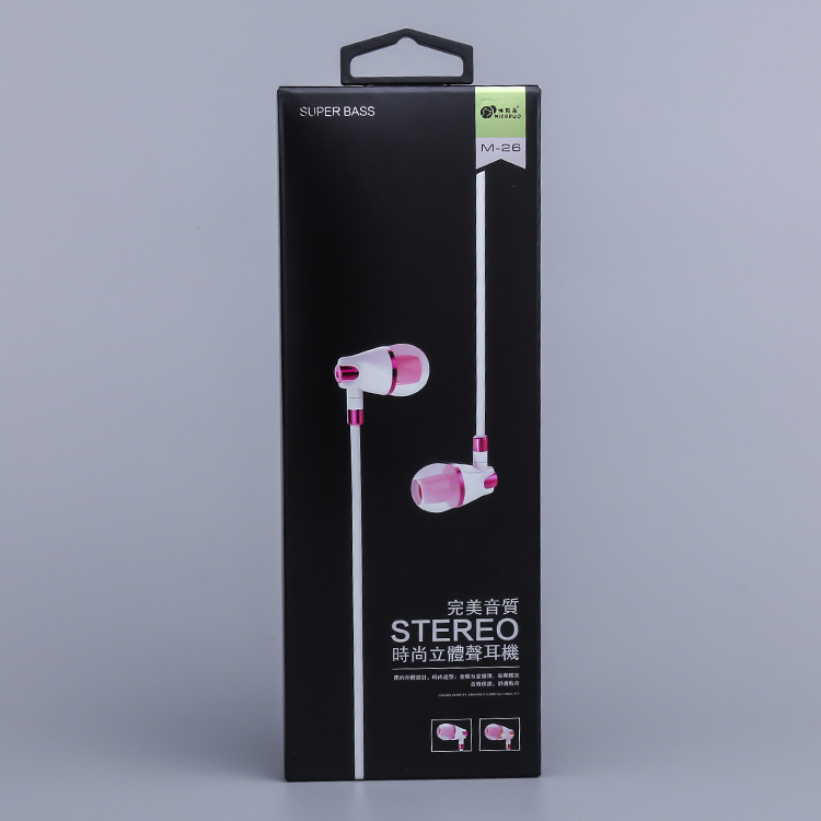 正品Aoleaky/奥力科咪耳朵M-26 3.5mm时尚立体声耳机质量保证产品图