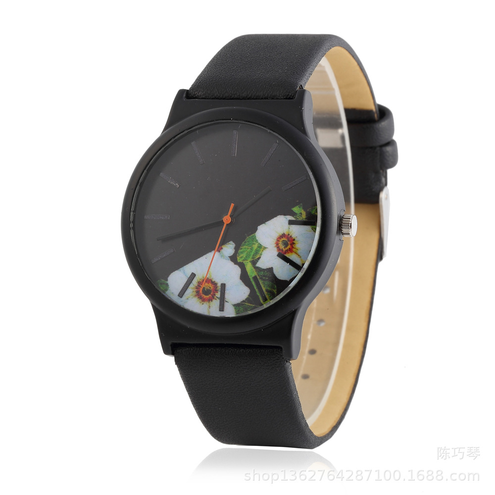 Wish hot sale simple graduated belt fashion casual lady quartz wrist watch female a surrogate hair thumbnail