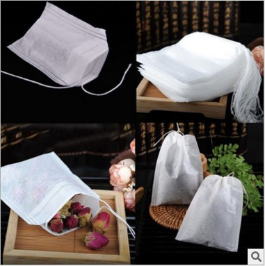 5.5*7cm thread tea bag tea bag Environmental filter paper bag empty tea bag disposable tea bag 100 thumbnail