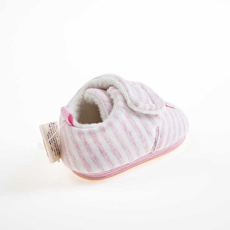 Striped coloured cotton HI cotton shoes