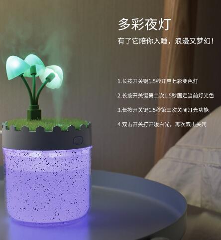 Mini landscape humidifier, USB car humidifier, office bedroom air purification humidifier