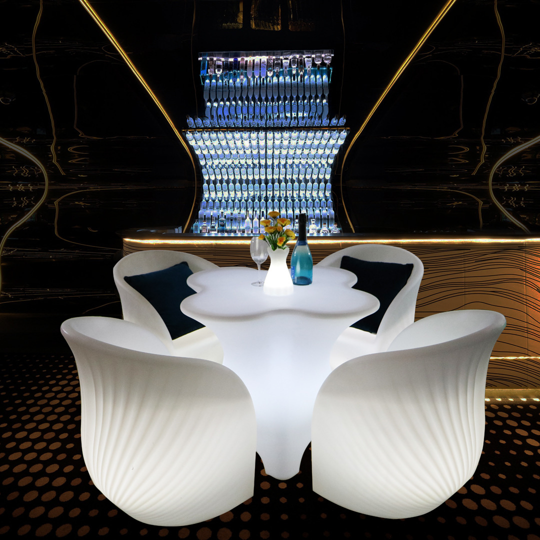 户外金属桌椅实物图