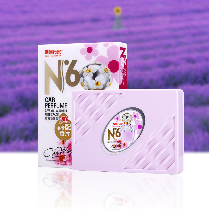 Fragrant wave vanguard N6 perfume eight kinds of fragrant air freshener solid deodorant auto supplies thumbnail