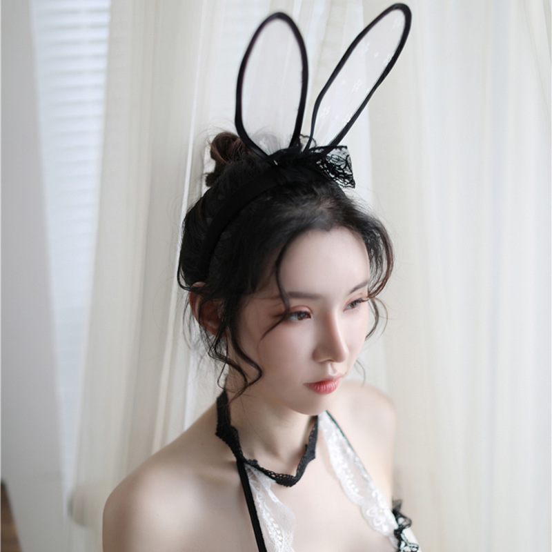 COSPLAY兔女郎情趣内衣 新款诱惑丝袜档开蕾丝睡衣现货批发细节图