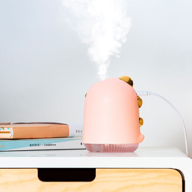 Daidai Long humidifier with USB charging port, night light, mini dinosaur air purifier, Daidai Long humidifier details Picture