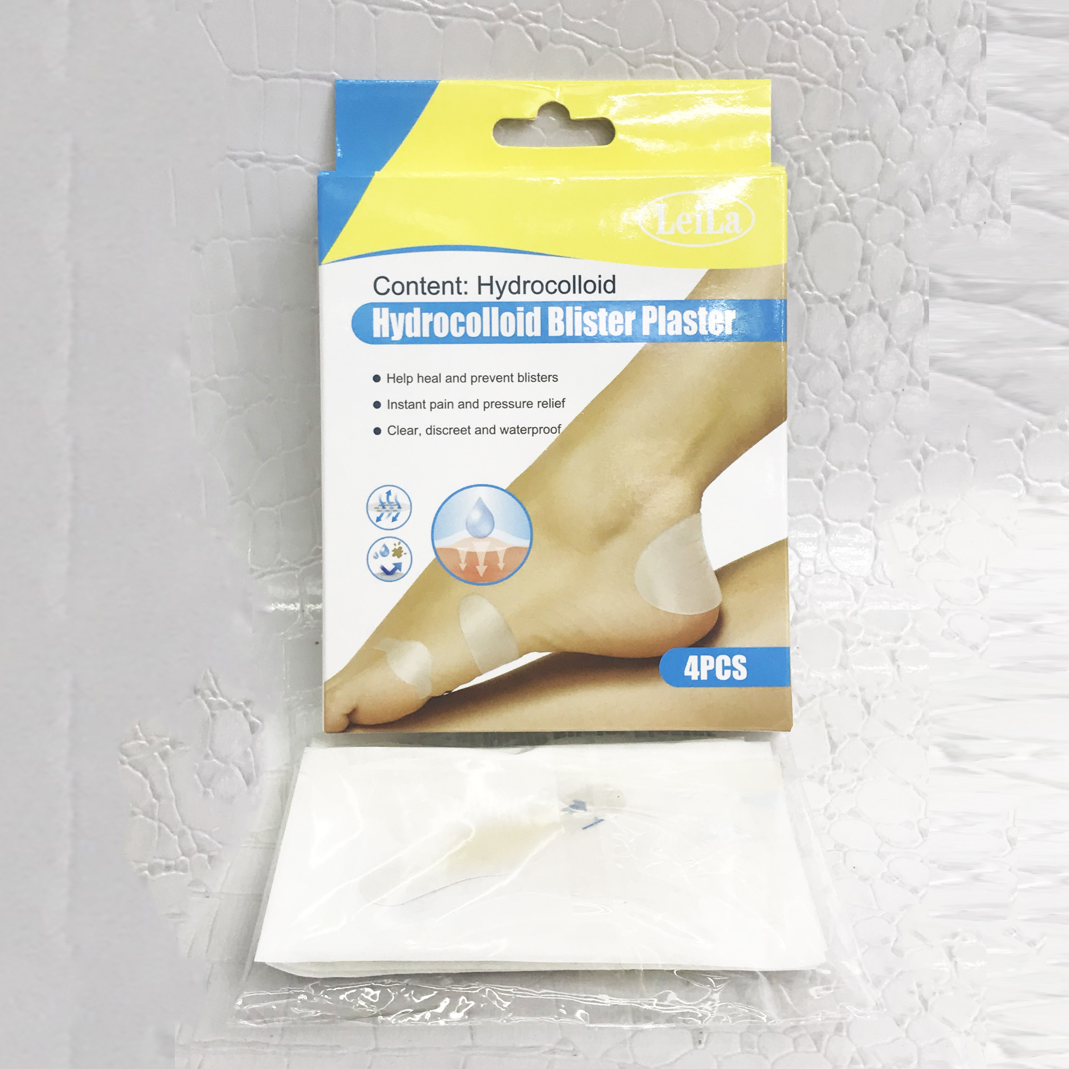 New type of heel invisible sticker, anti-odor invisible sticker, women's anti-friction heel sticker Specification image
