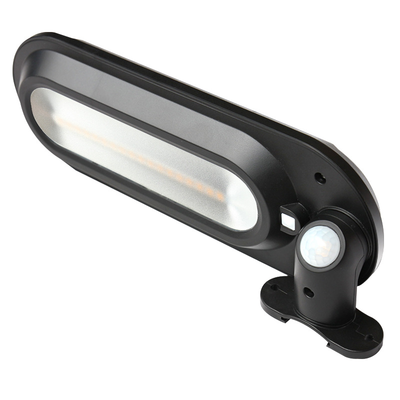New solar lamp outdoor waterproof human body sensing solar wall lamp garden garden lighting LED street lamp