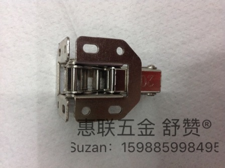 Rich furniture cabinet door switch hinge frog hinge brown foreign trade flat hinge