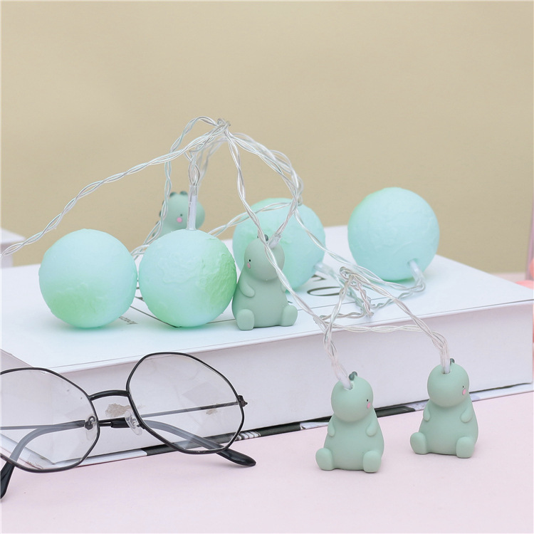 Led star lights colorful lights string lights small dinosaur bedroom curtain lights dormitory small colorful lights string