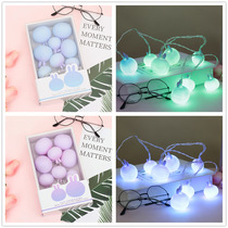 Room decoration decorated with led lights flashing lights string sky star curtain lights