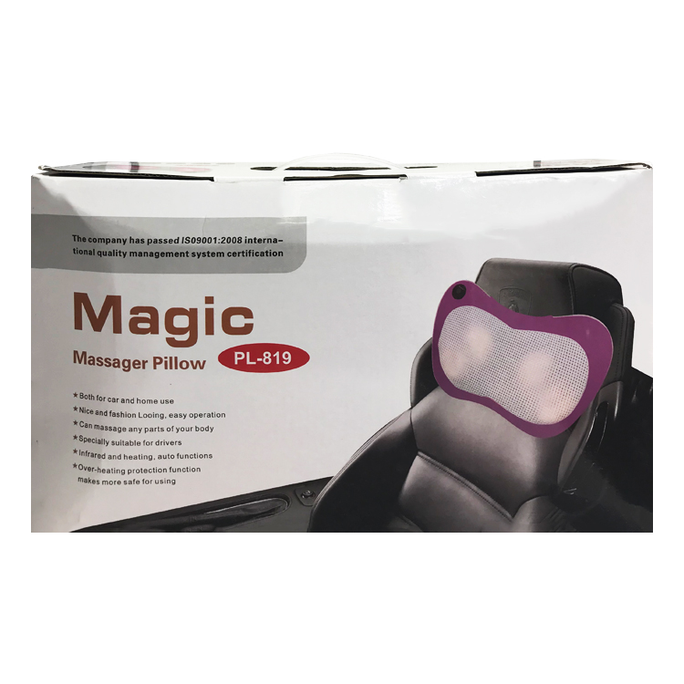 Multi-functional vehicle-mounted home massage pillow, infrared cervical massage device, waist and back massage device details Picture