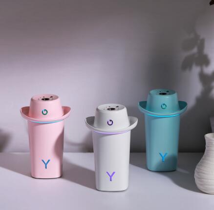 迷你USB帽子加湿器 车载办公桌卧室补水加湿器