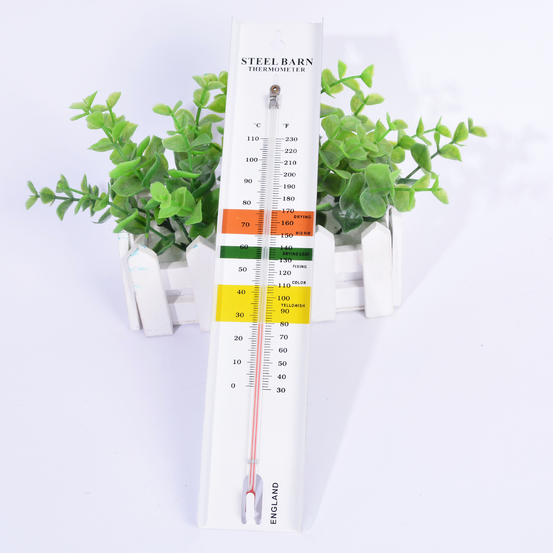 Wholesale of hot-selling dry and wet tobacco leaf thermometers for tobacco curing rooms