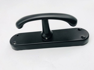 High-end black Algerian window handle
