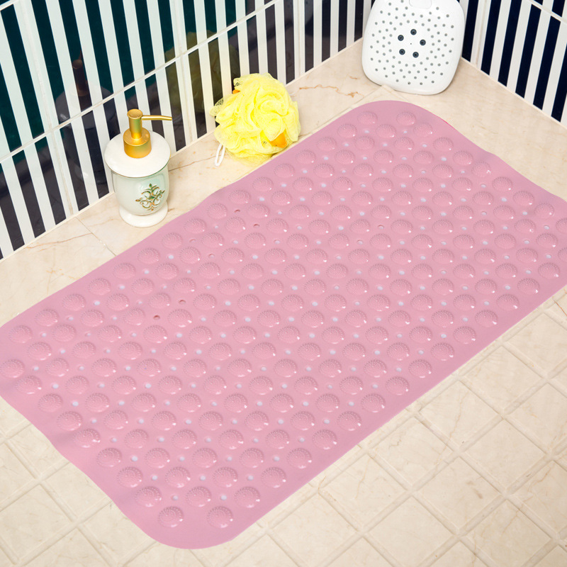 新款创意无味吸盘地垫家用卫生健淋浴房防水防滑地垫塑料地垫胶垫详情图1