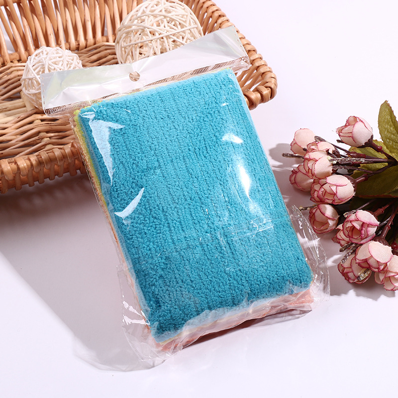 Oil free dish cloth wipe table cloth kitchen supplies hair free hand towel absorbent towel wholesale Specification drawing